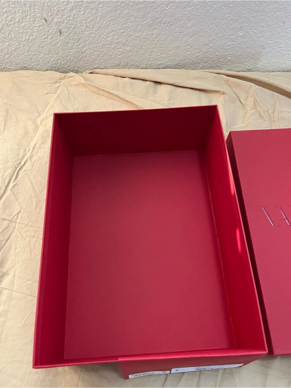 Valentino Garavani Bright Red Embossed Gift Box
